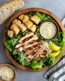 Recette classique de salade César au poulet