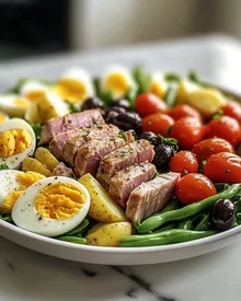 Recette authentique de Salade Niçoise