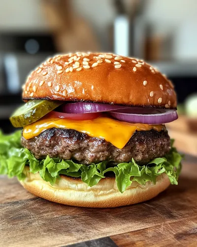 Délice de Burger de Boeuf Classique