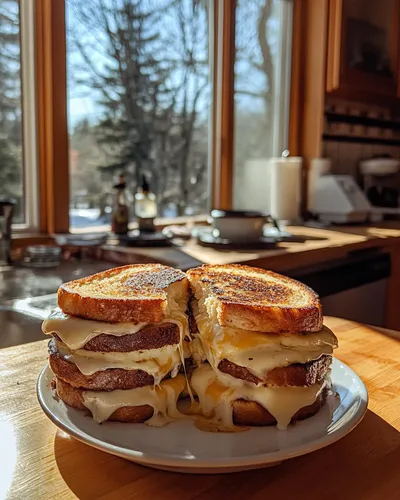 Sandwich au fromage grillé ultime