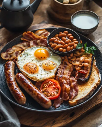 Petit-déjeuner anglais complet