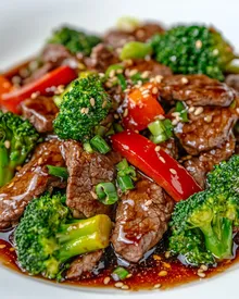 Boeuf Sauté Savoureux aux Brocolis