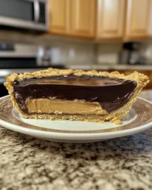 Tarte géante au beurre de cacahuète décadente